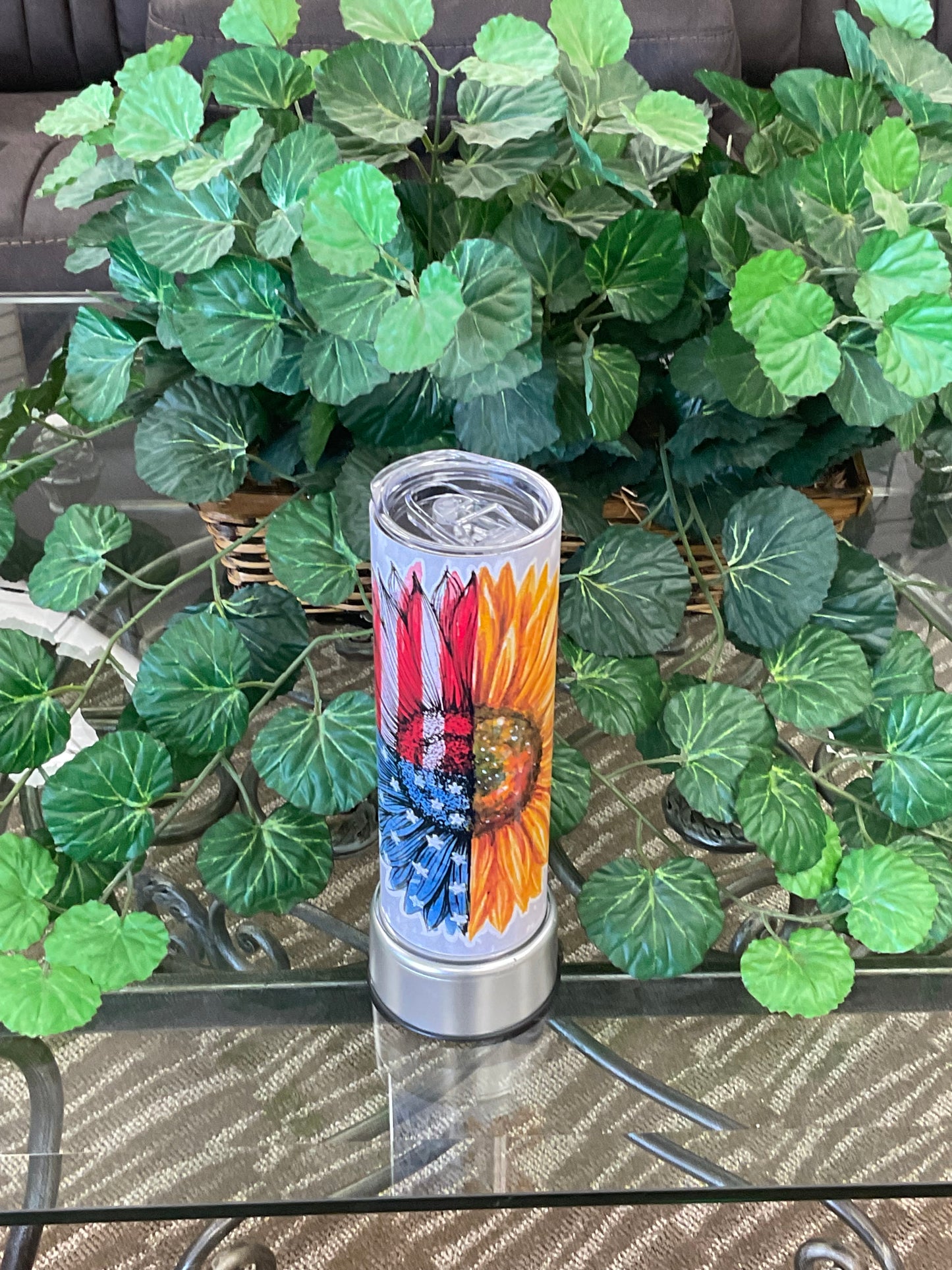 American Sunflower Tumbler 20 oz