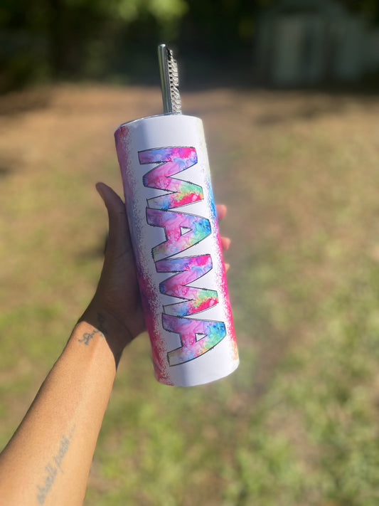 Tye Dye Mama Mother's Day Tumbler 20 oz