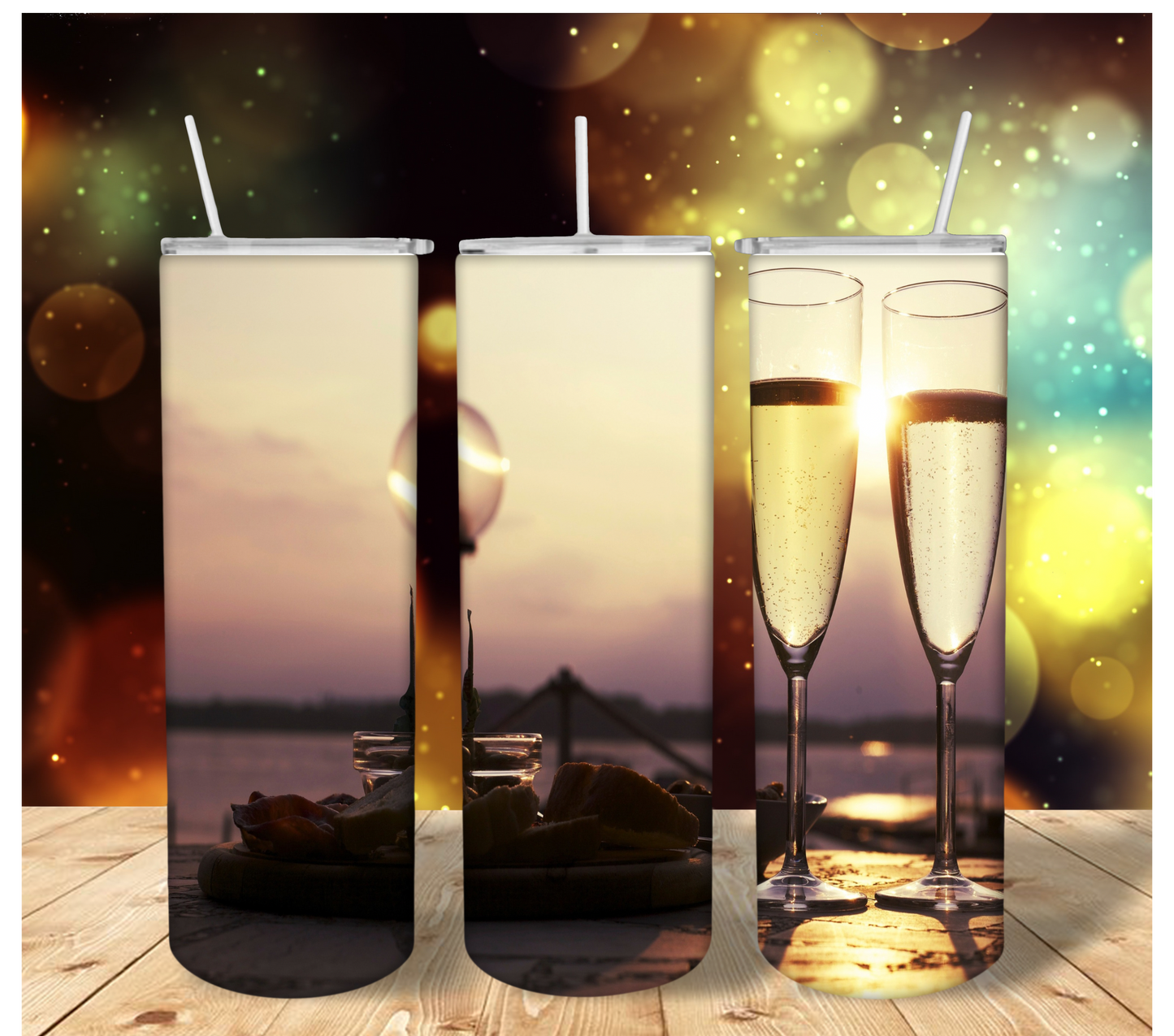 Champagne glasses
