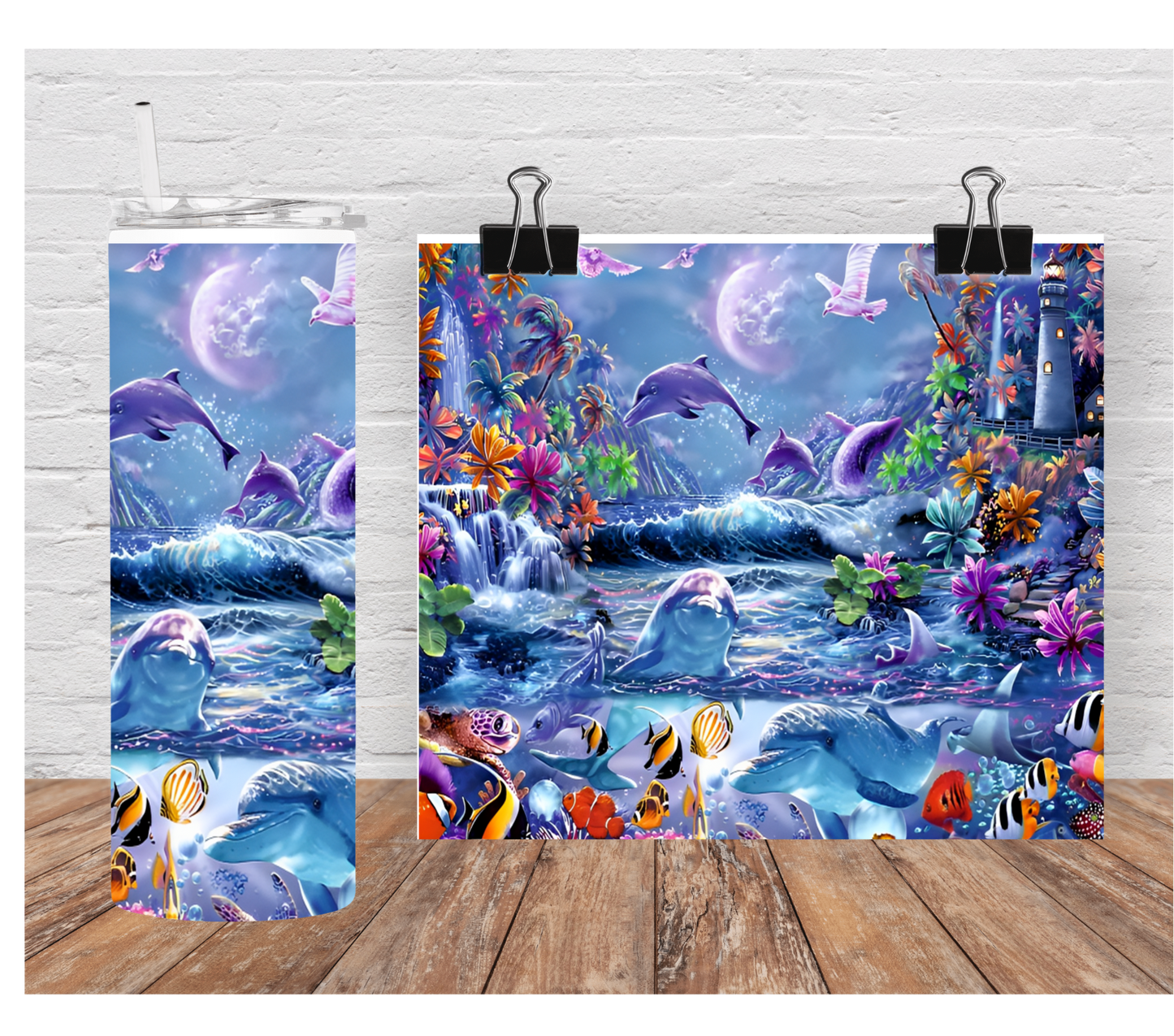 A View Under the Sea Tumbler 20 oz