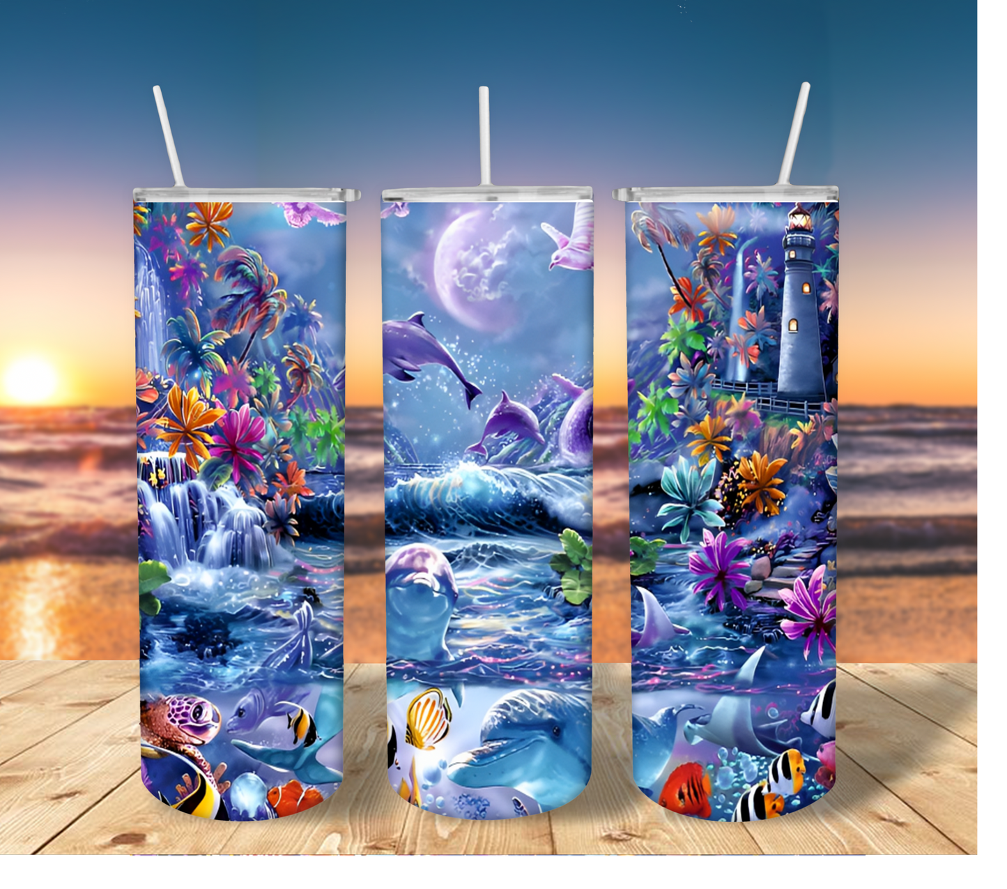 A View Under the Sea Tumbler 20 oz