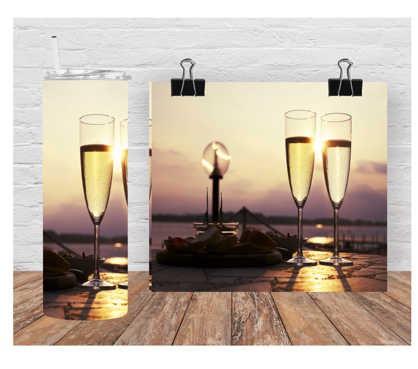 Champagne glasses
