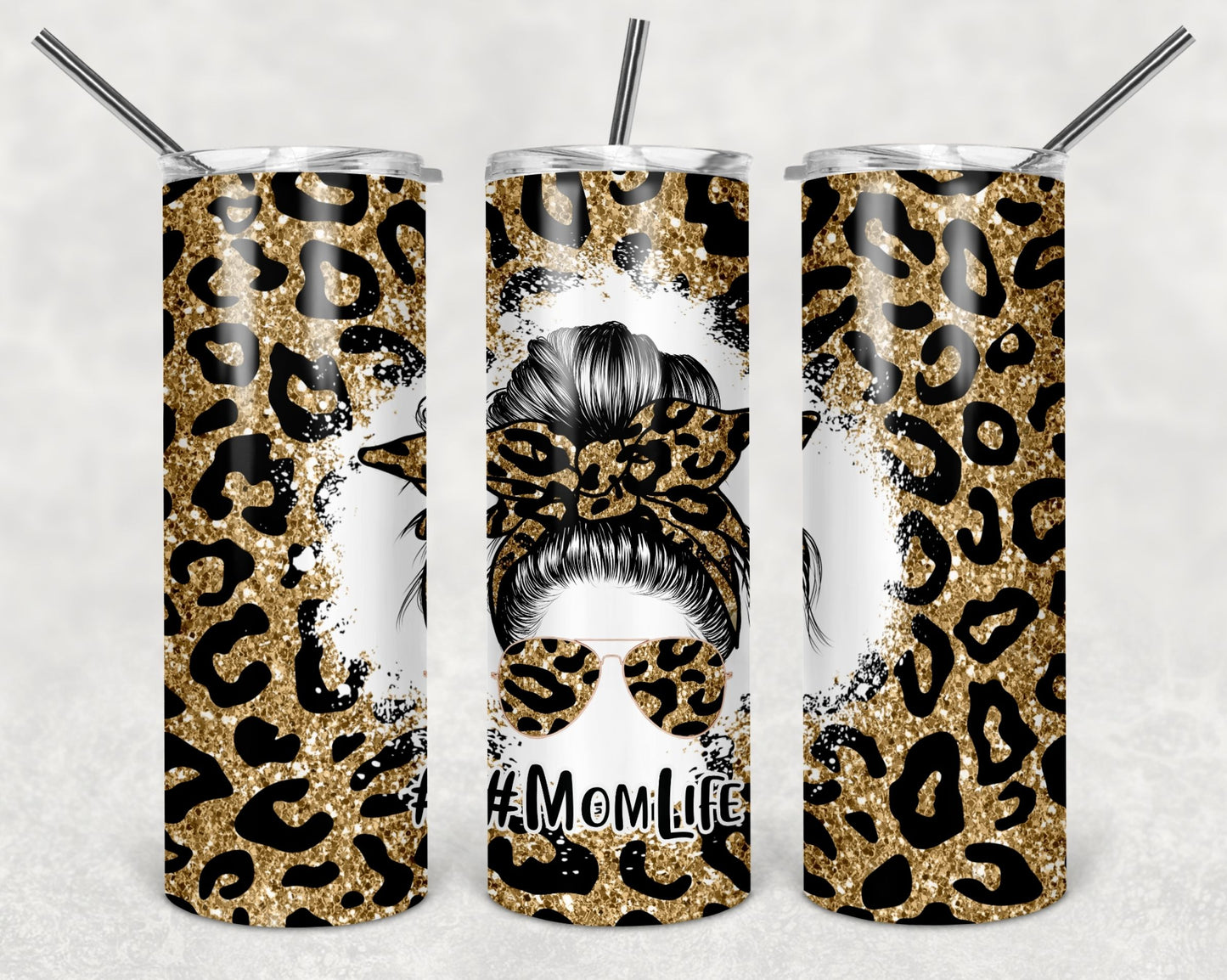 Mom Life in Leopard Print
