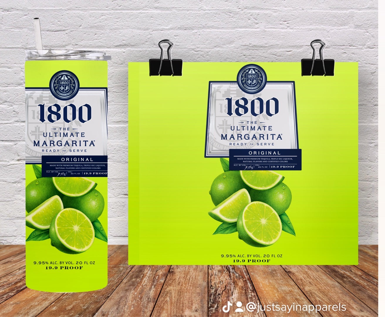 1800 Margarita Tumbler 20 oz