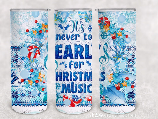 Never Too Early For Christmas Music