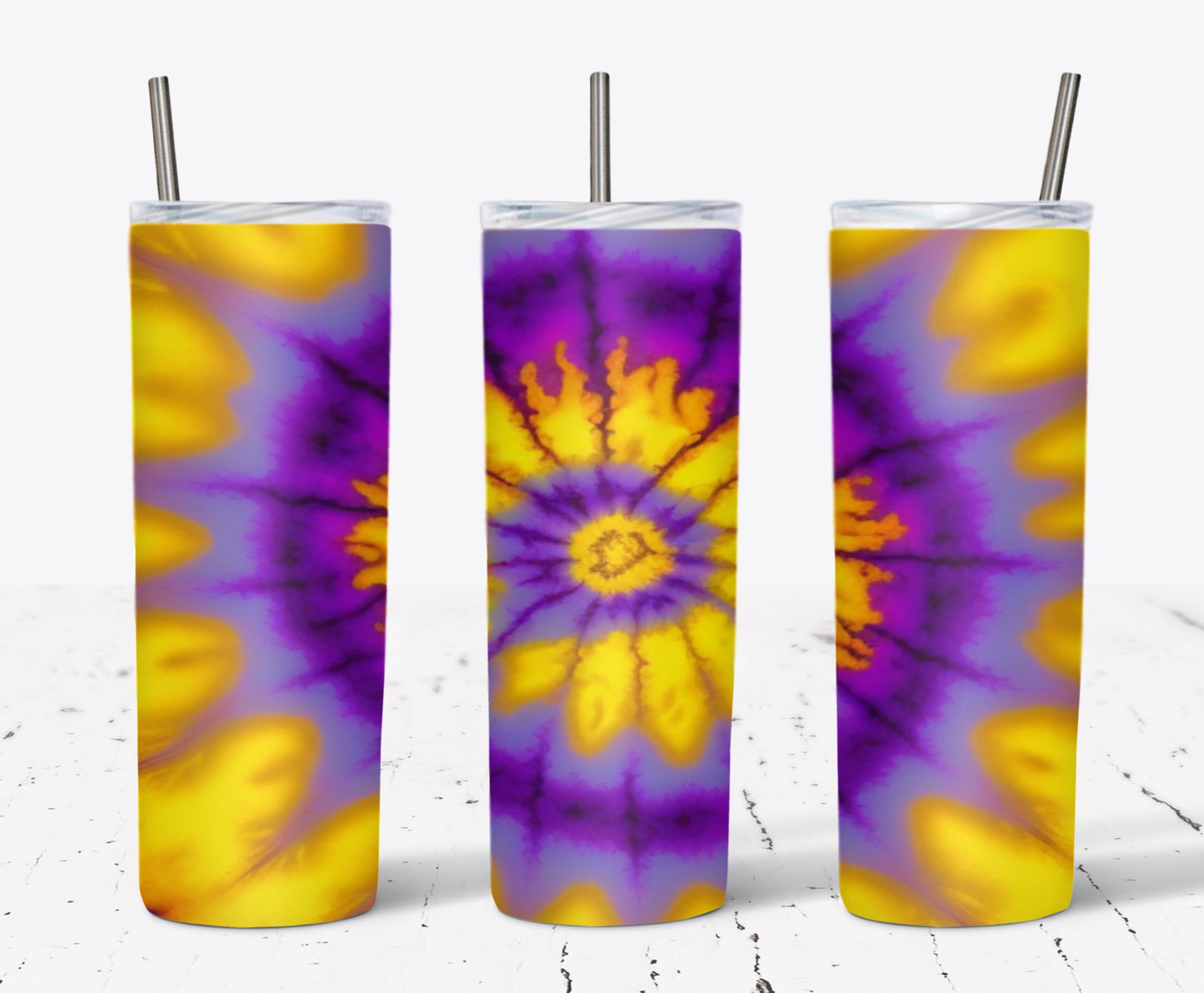 Tye Dye Tumblers