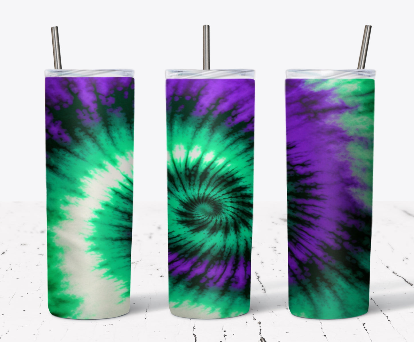Tye Dye Tumblers