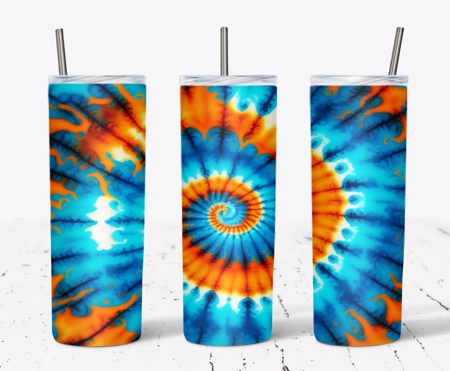 Tye Dye Tumblers