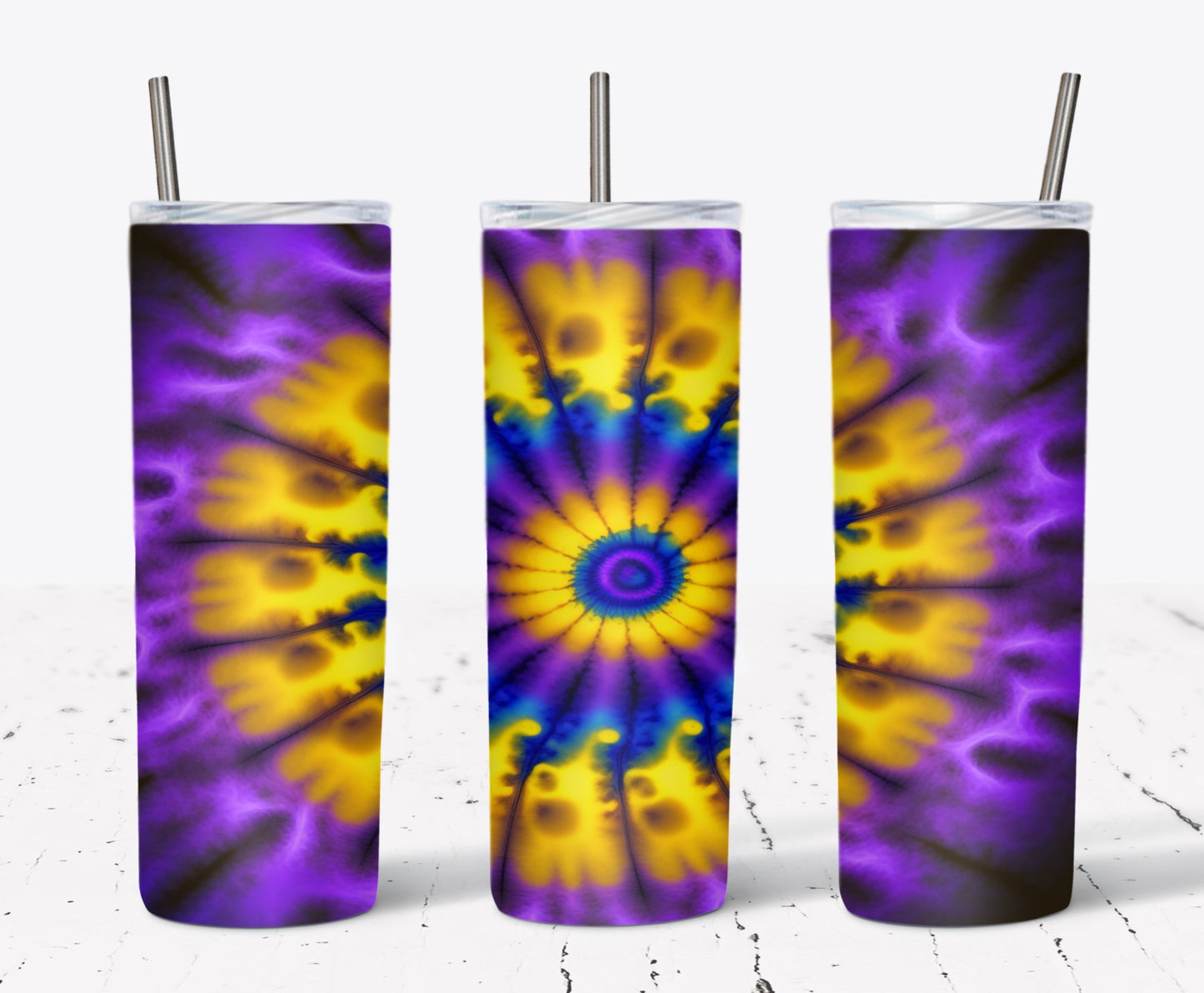 Tye Dye Tumblers