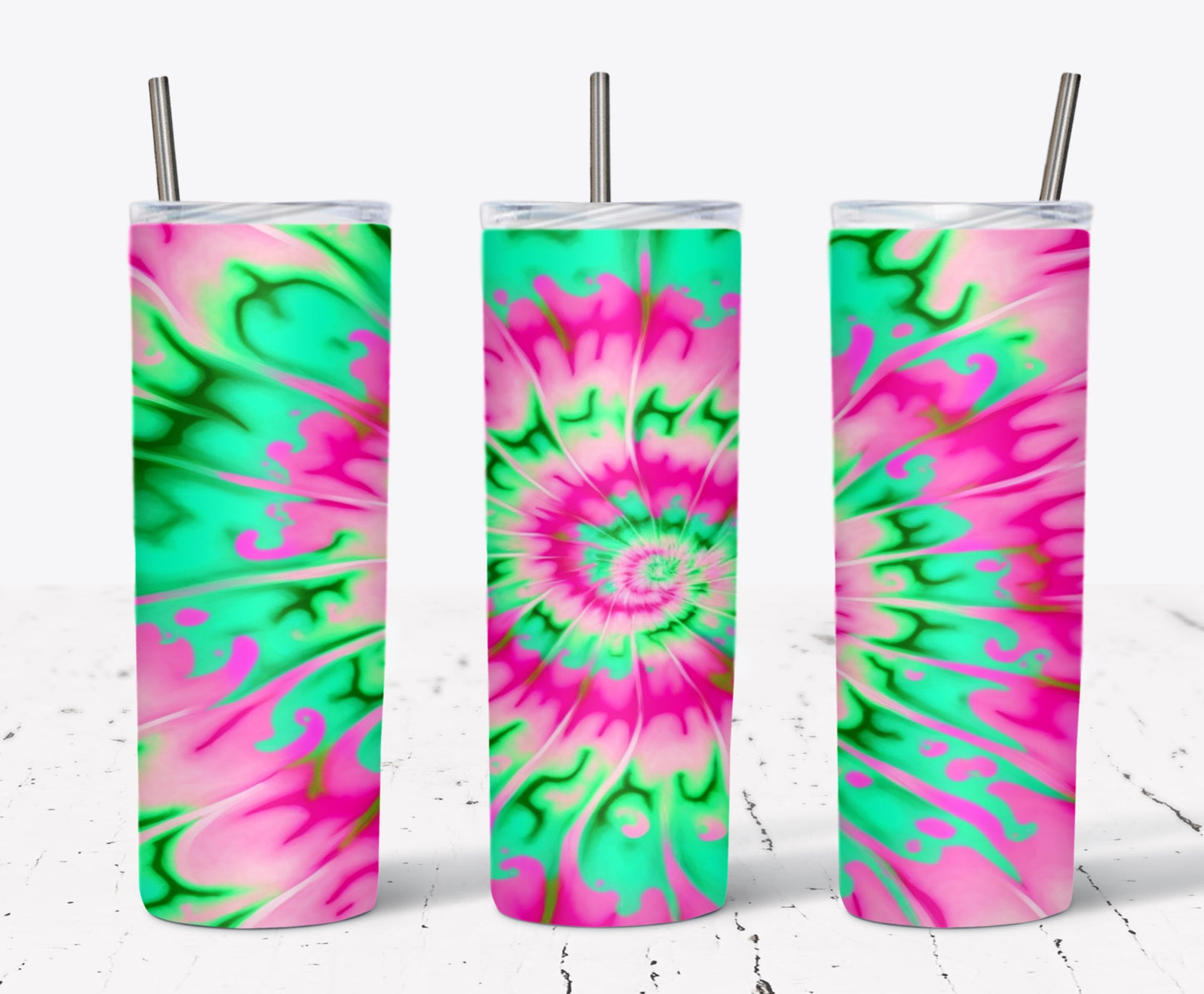 Tye Dye Tumblers