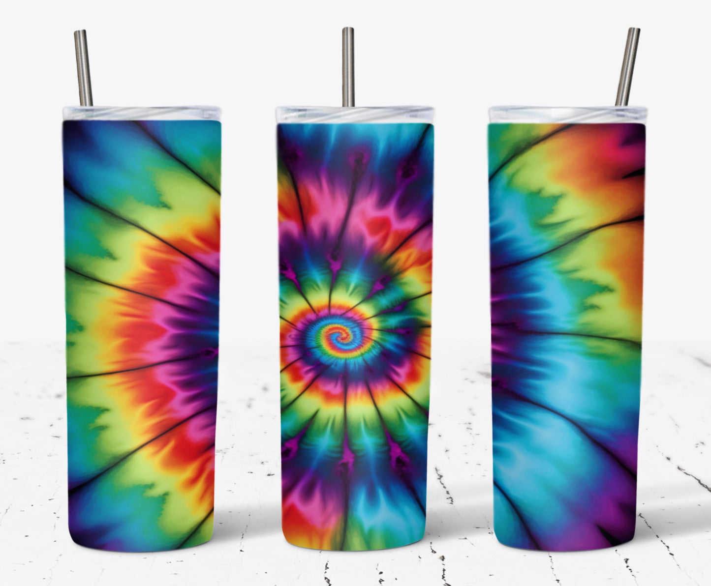 Tye Dye Tumblers