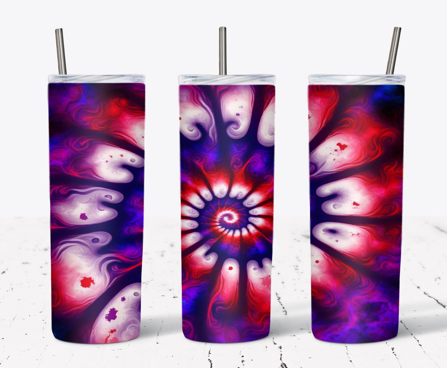 Tye Dye Tumblers