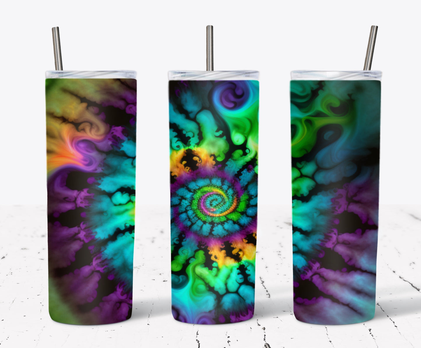 Tye Dye Tumblers