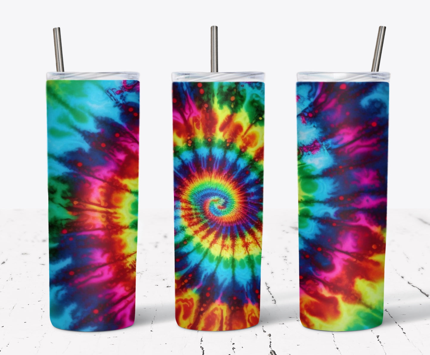 Tye Dye Tumblers