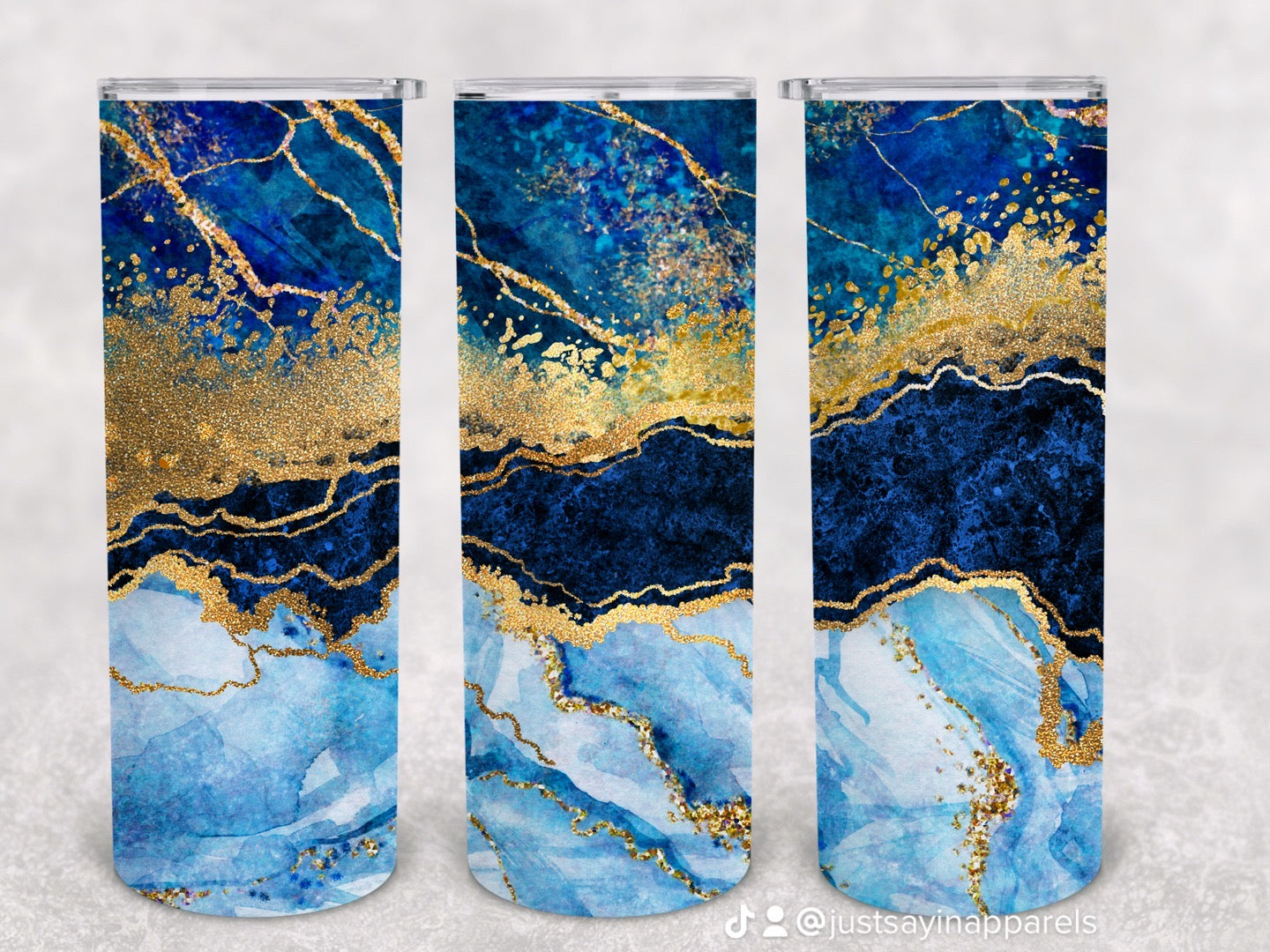 Blue Gradient Tumbler 20 oz